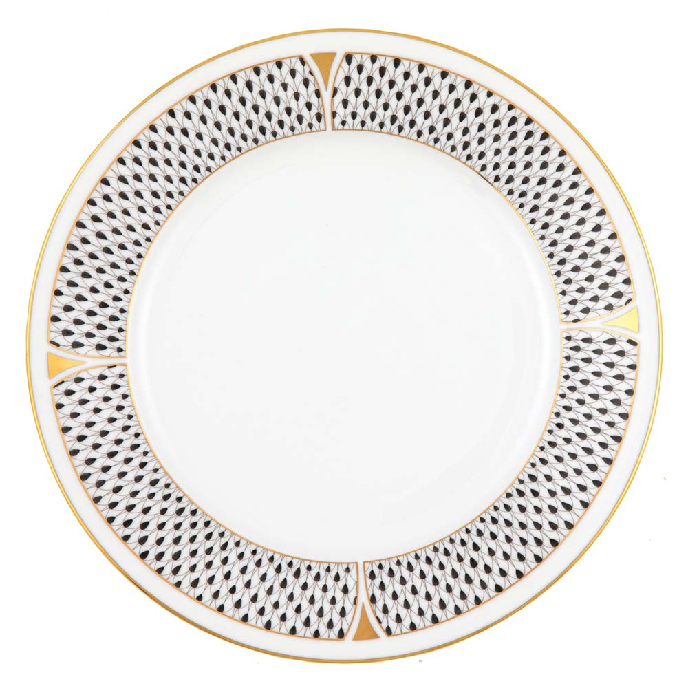 Herend Art Deco Black Dinnerware