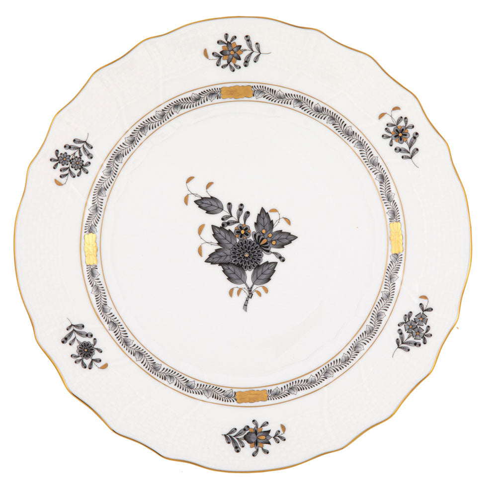 Herend Chinese Bouquet Black Dinnerware