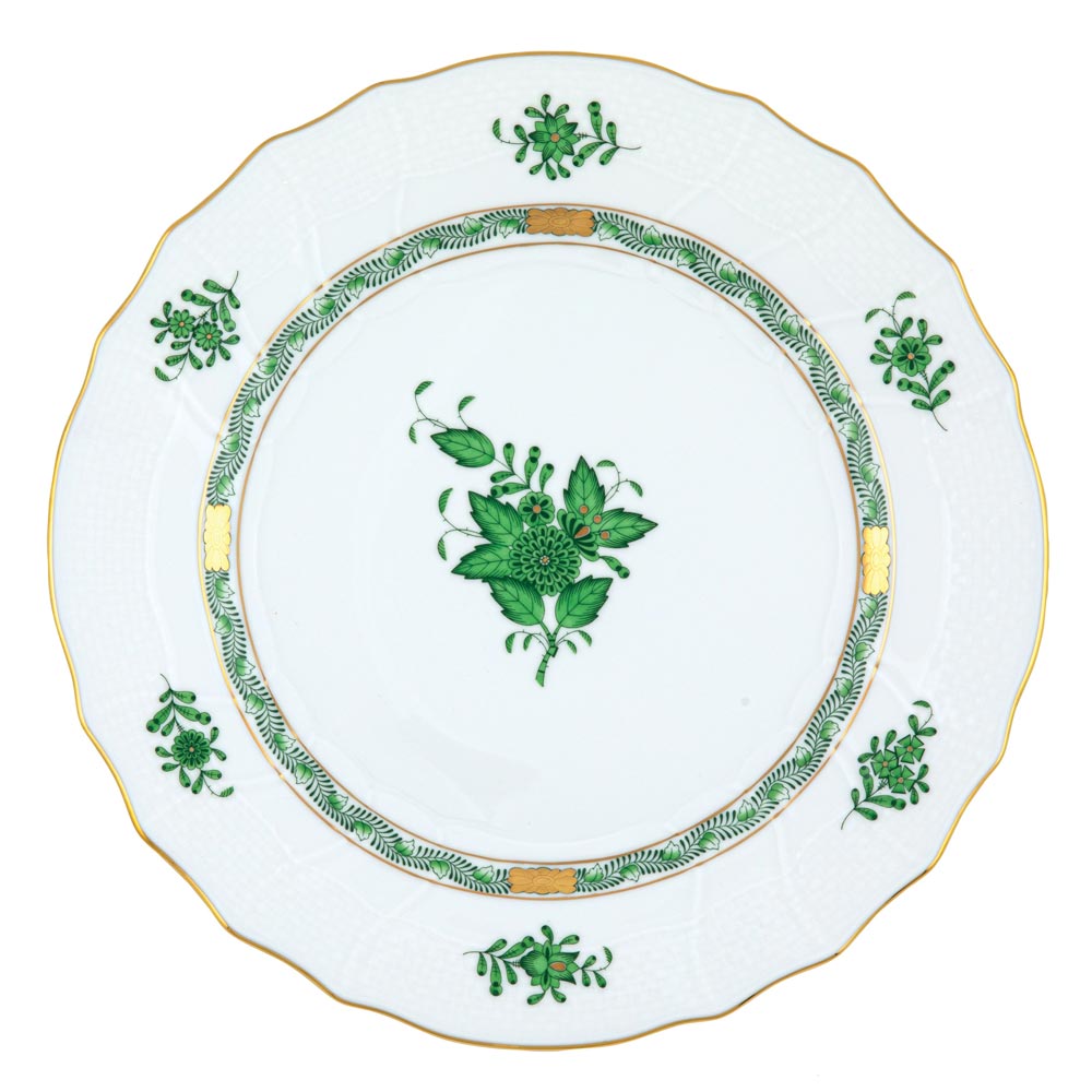Herend Chinese Bouquet Green Dinnerware