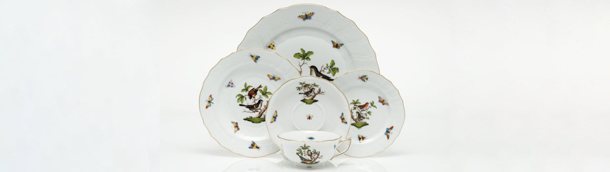 Herend Rothschild Bird Dinnerware
