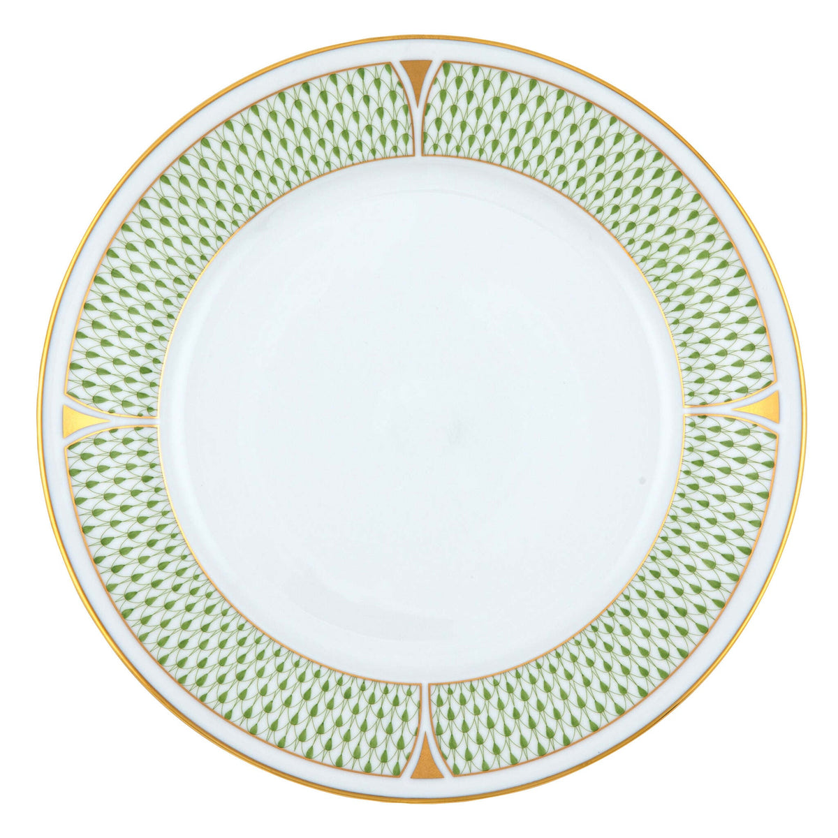 Herend Art Deco Green