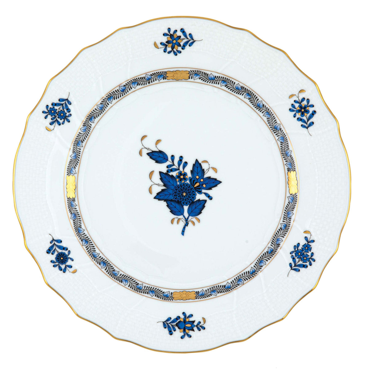 Herend Chinese Bouquet Black Sapphire