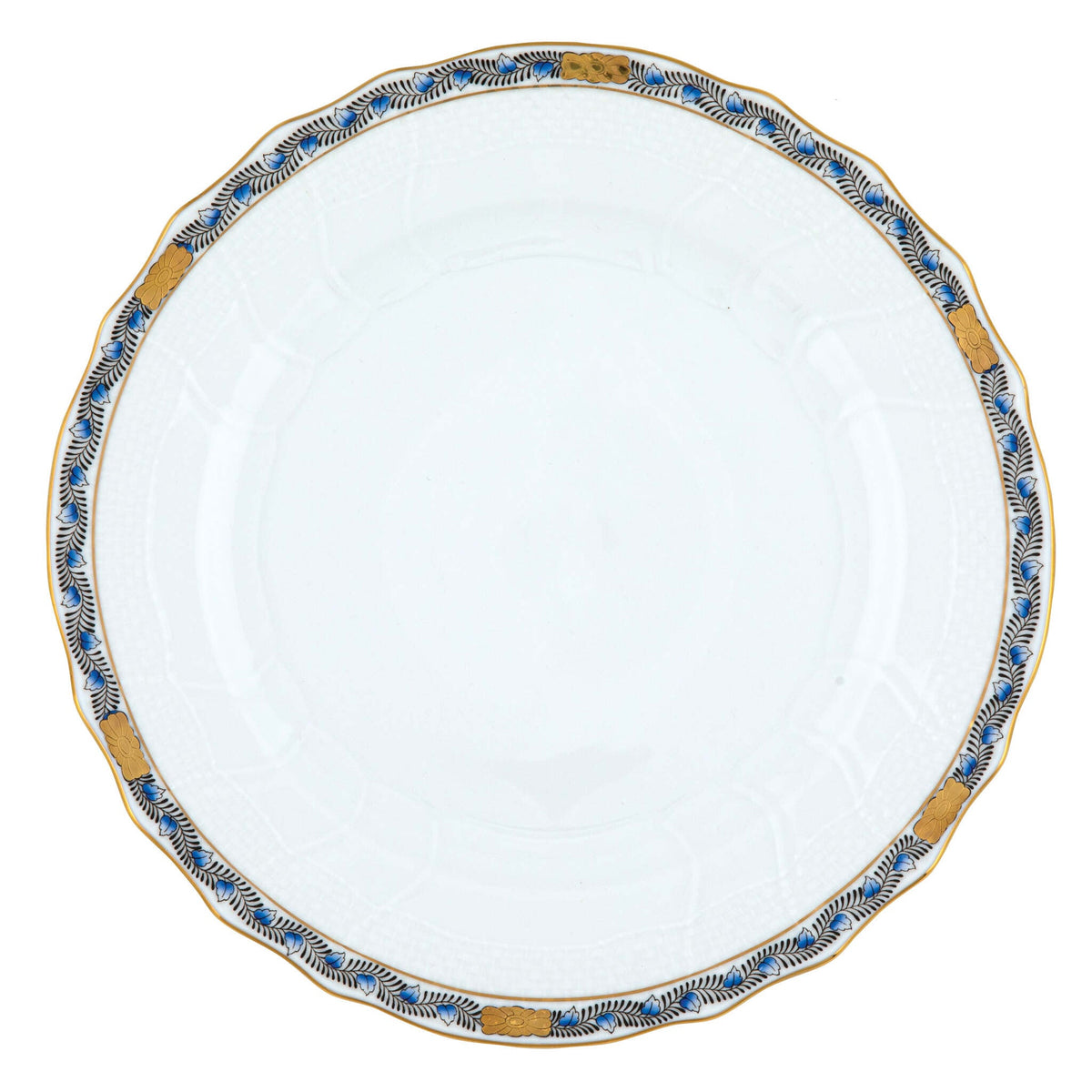 Herend Chinese Bqt Garland Sapphire