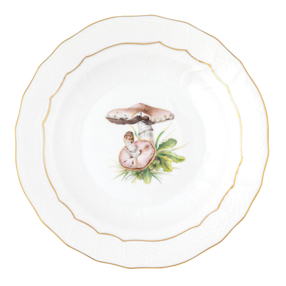 Herend Mushroom Luncheon