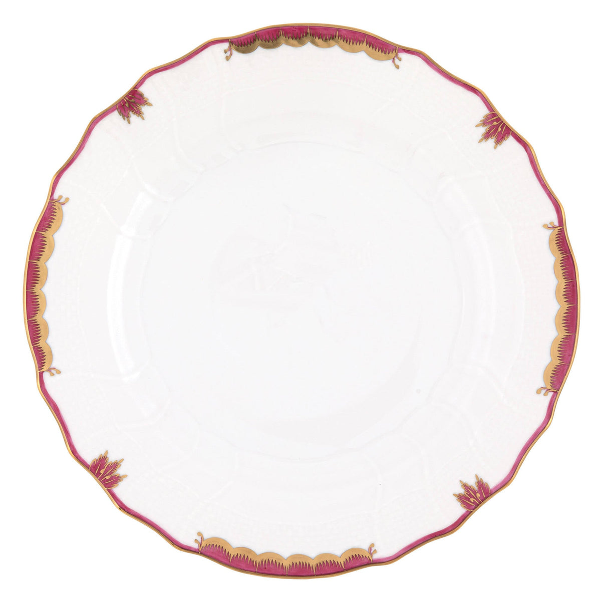 Herend Princess Victoria Pink dinner plate
