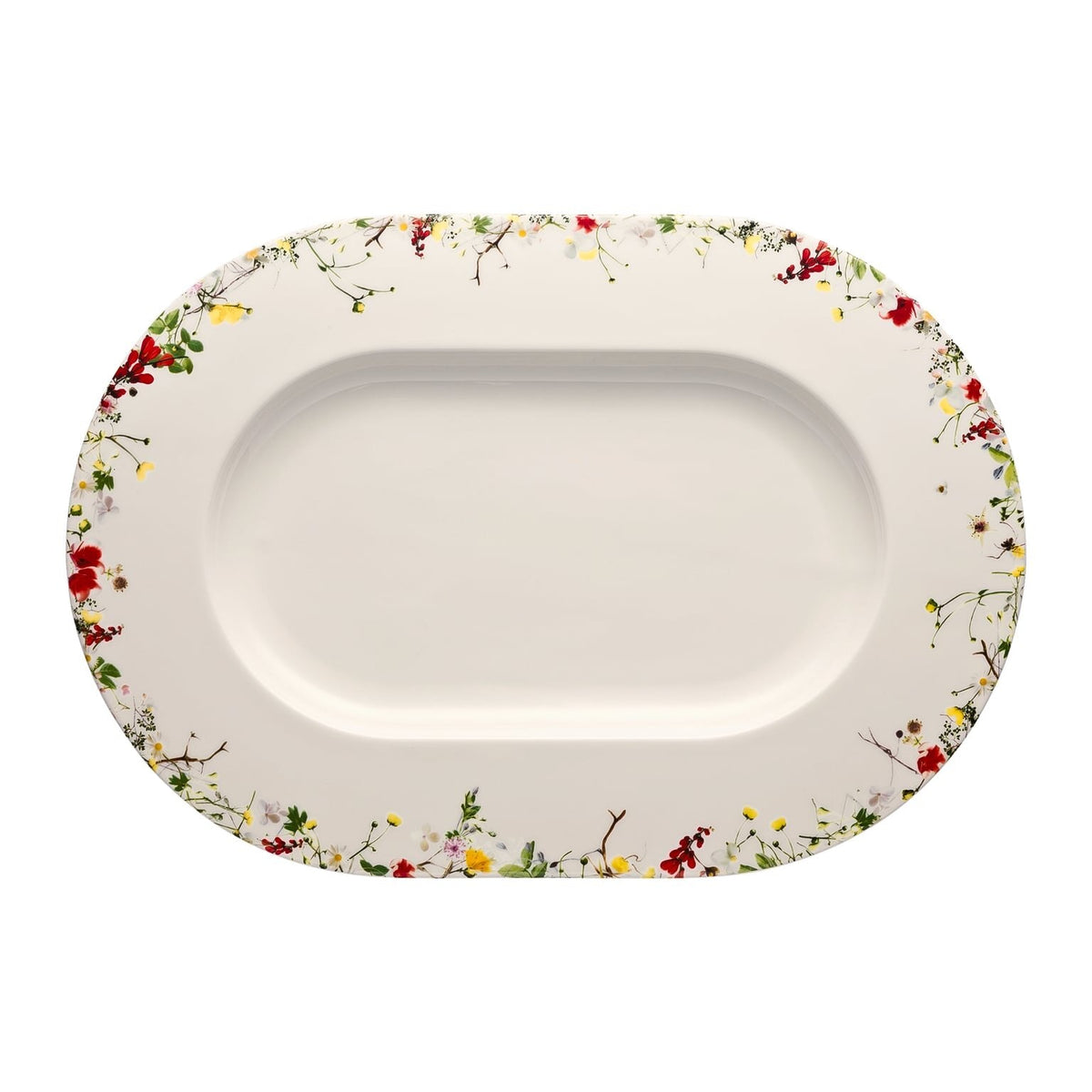 Rosenthal Serveware - Rosenthal Brillance Bone China Fleurs Sauvages Platter, 16 1/4 in