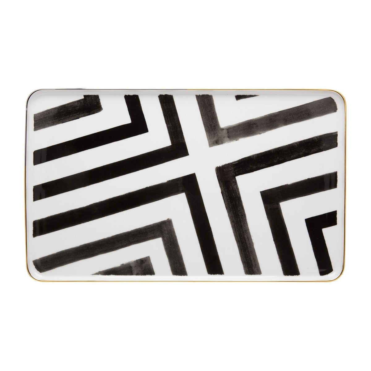 Vista Alegre Serveware - Vista Alegre Christian Lacroix Sol y Sombra Rectangular Platter