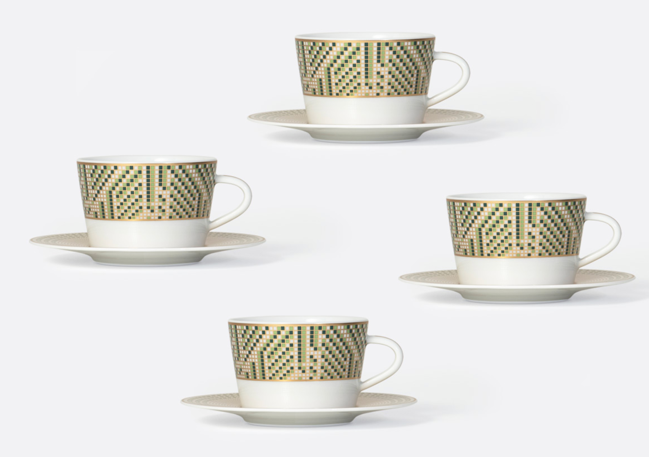 Bernardaud-augusta-tea-cup-and-saucer-set-of-four