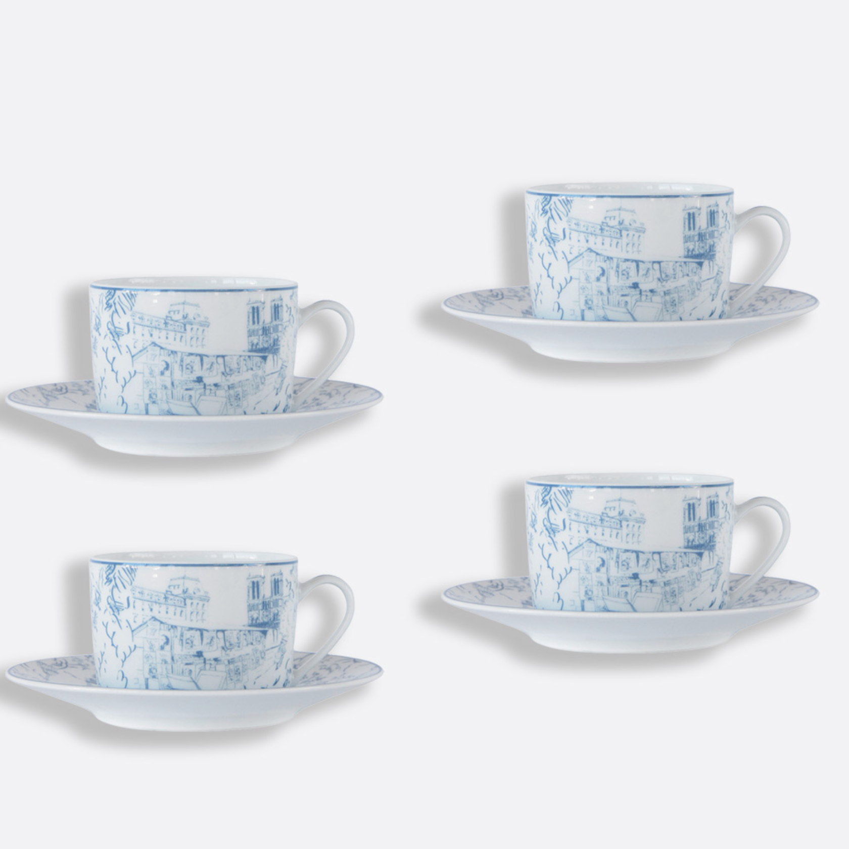 Bernardaud-tout-paris-tea-cups-and-saucers-set-of-four-1980-22666-paris-tableware