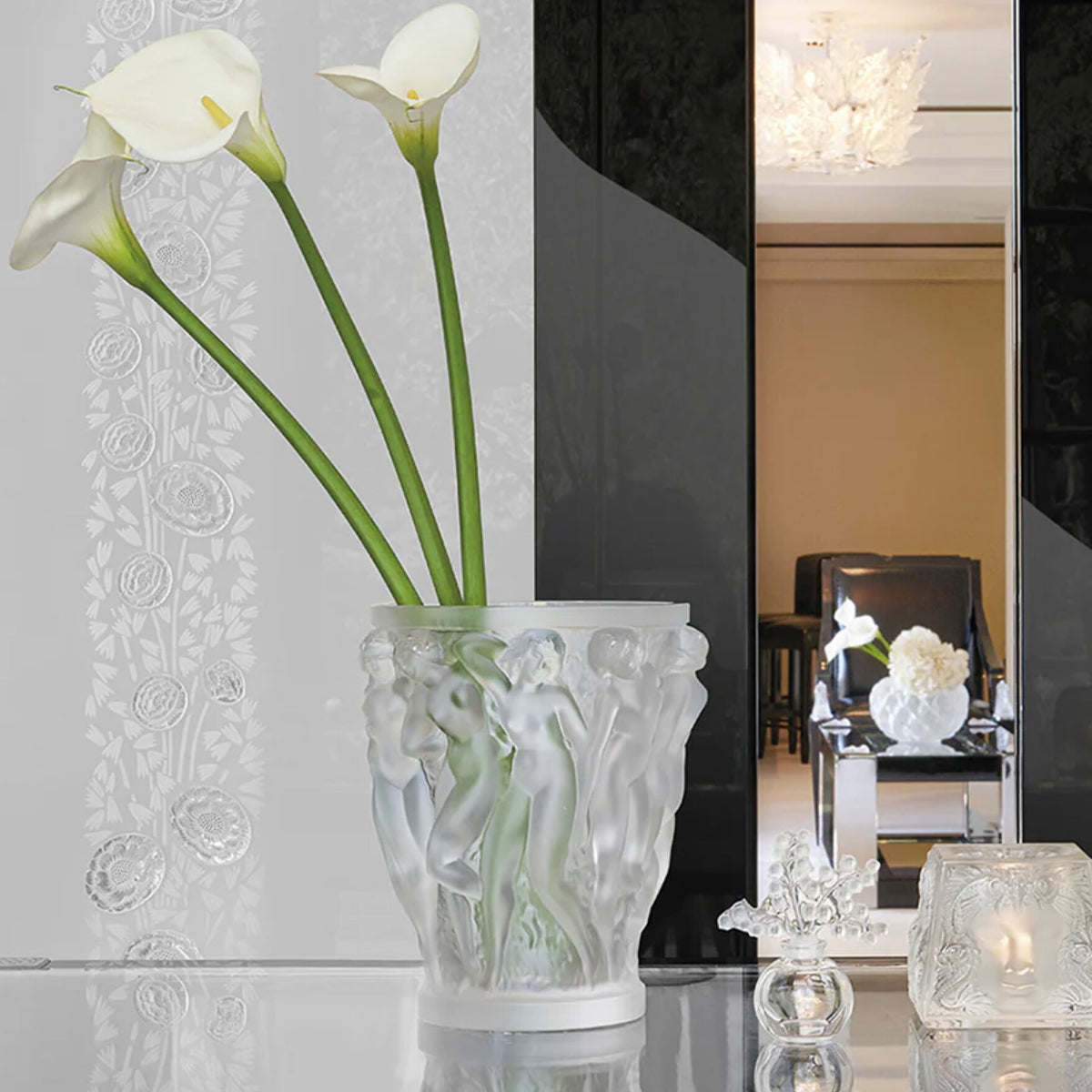 Lalique Bacchantes Vase — view 7