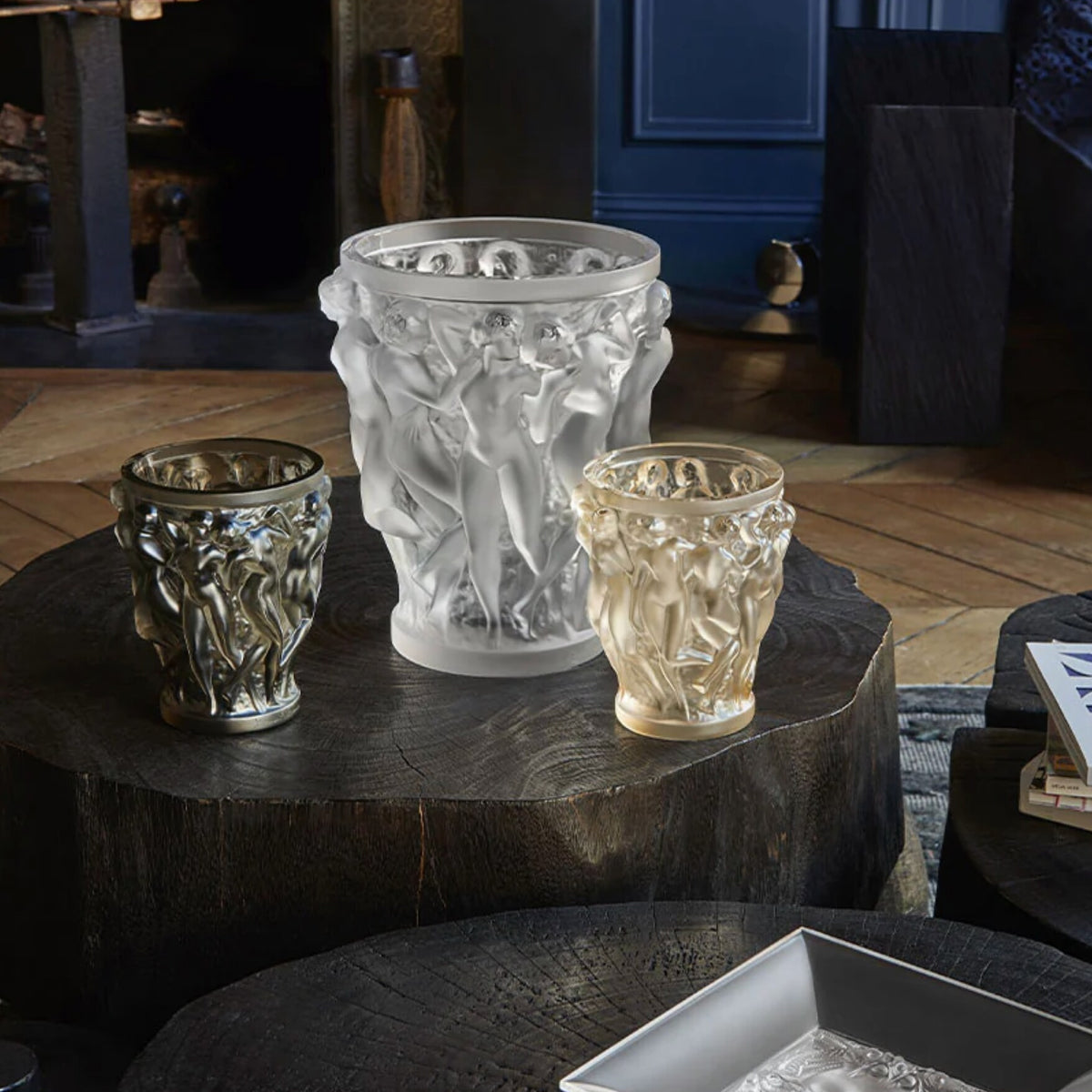 Lalique Bacchantes Vase — view 3