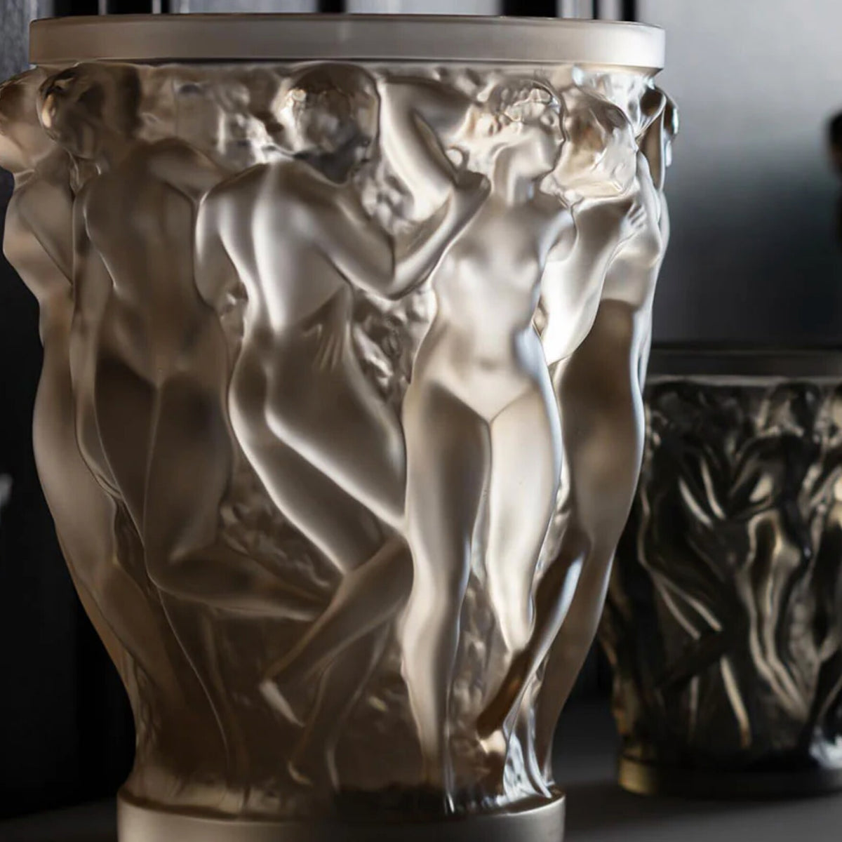 Lalique Bacchantes Vase — view 4