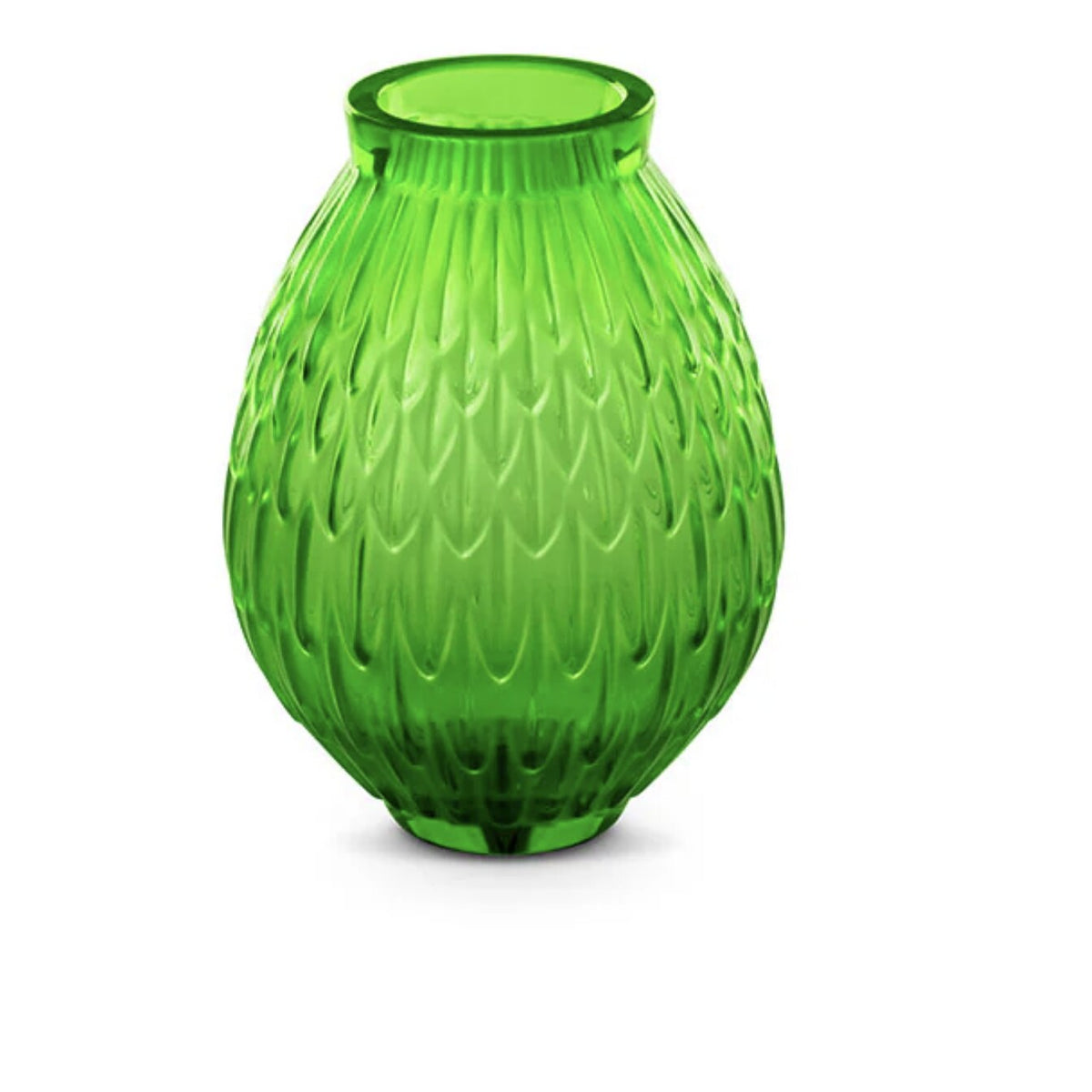 Lalique Plumes Vase — view 6