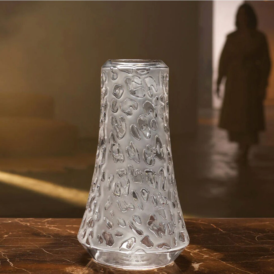 Lalique Panther Vase — view 4