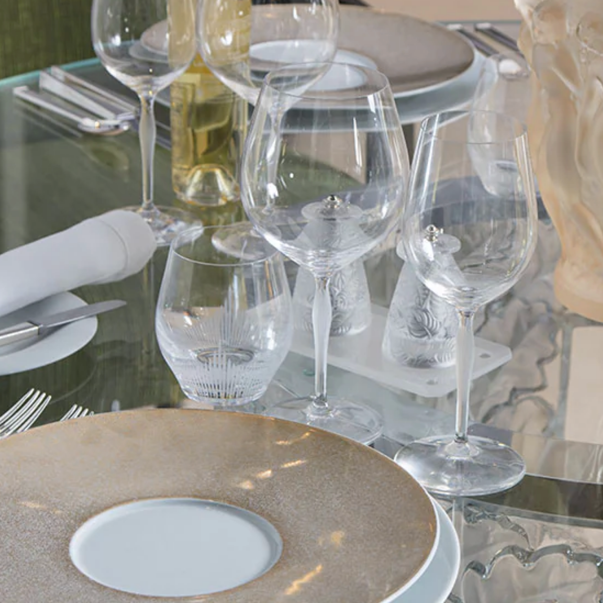 Lalique 100 Points Bordeaux Glasses