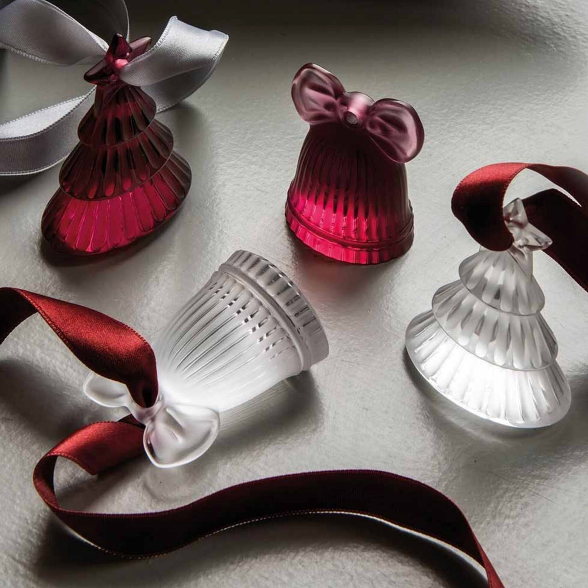 Lalique Christmas Tree Decoration — view 2