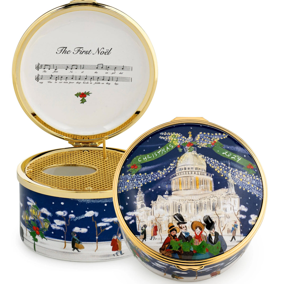 Halcyon Days 2024 Annual Christmas Musical Box