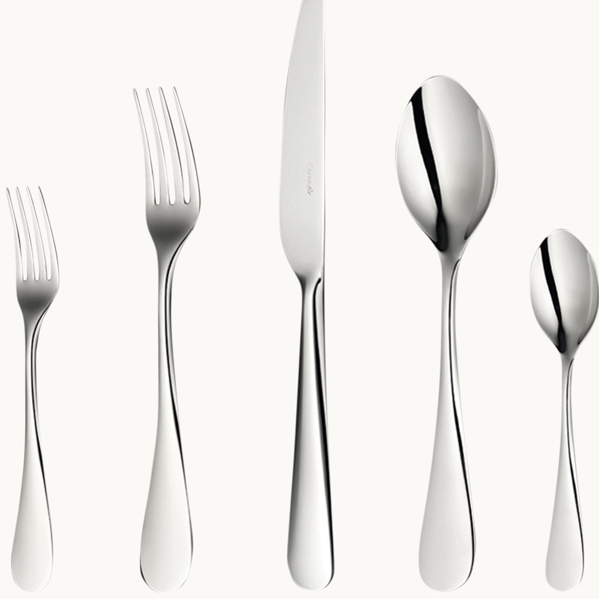 Christofle Origine 5-Piece Flatware Set, Stainless Steel