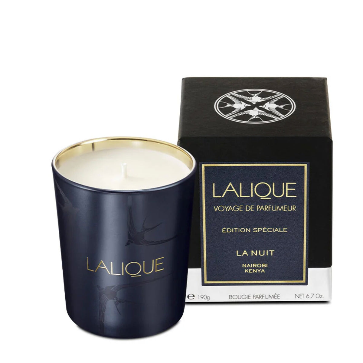 Lalique Scented Candle, The Night, Nairobi - Kenya