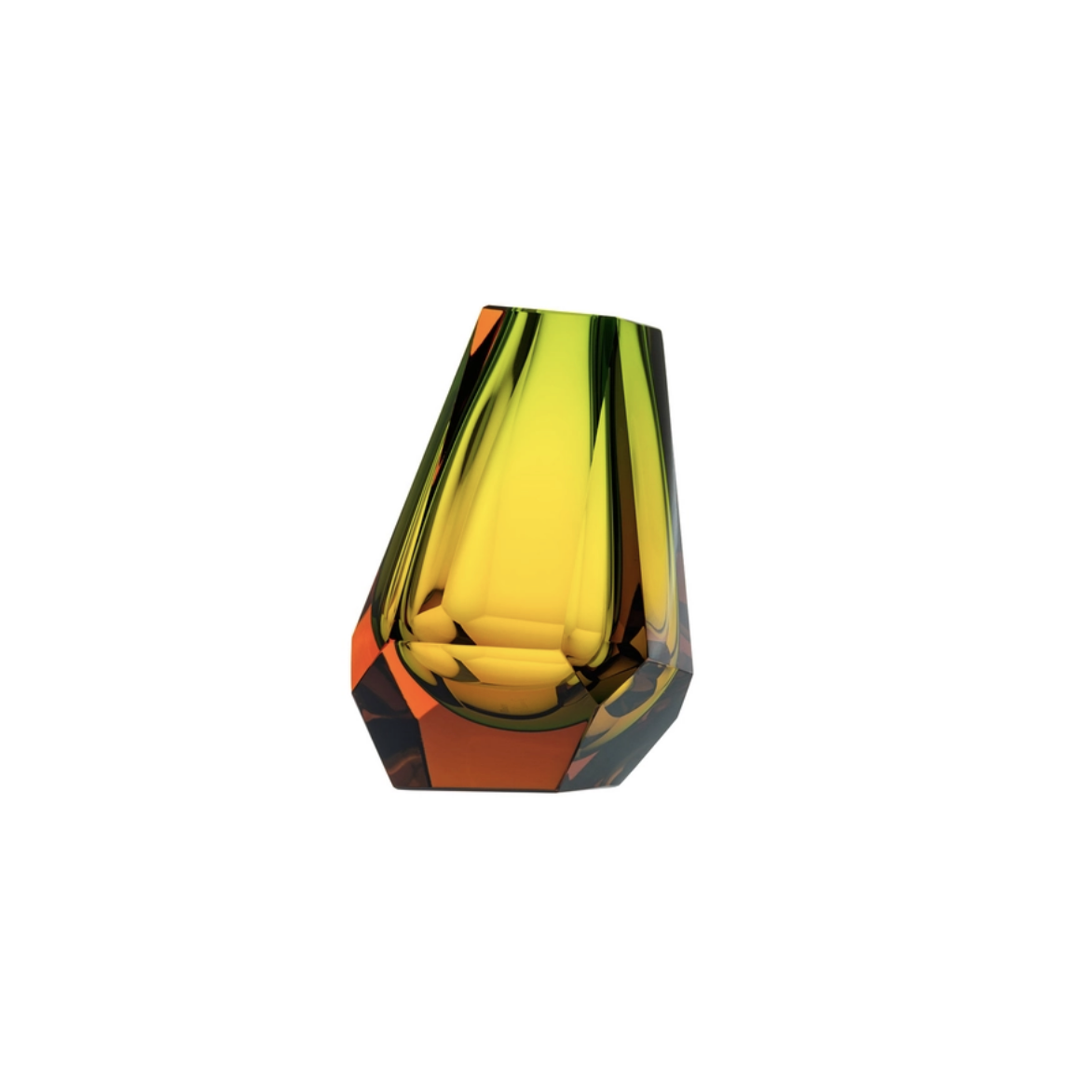 Moser Pear Vase, 13cm