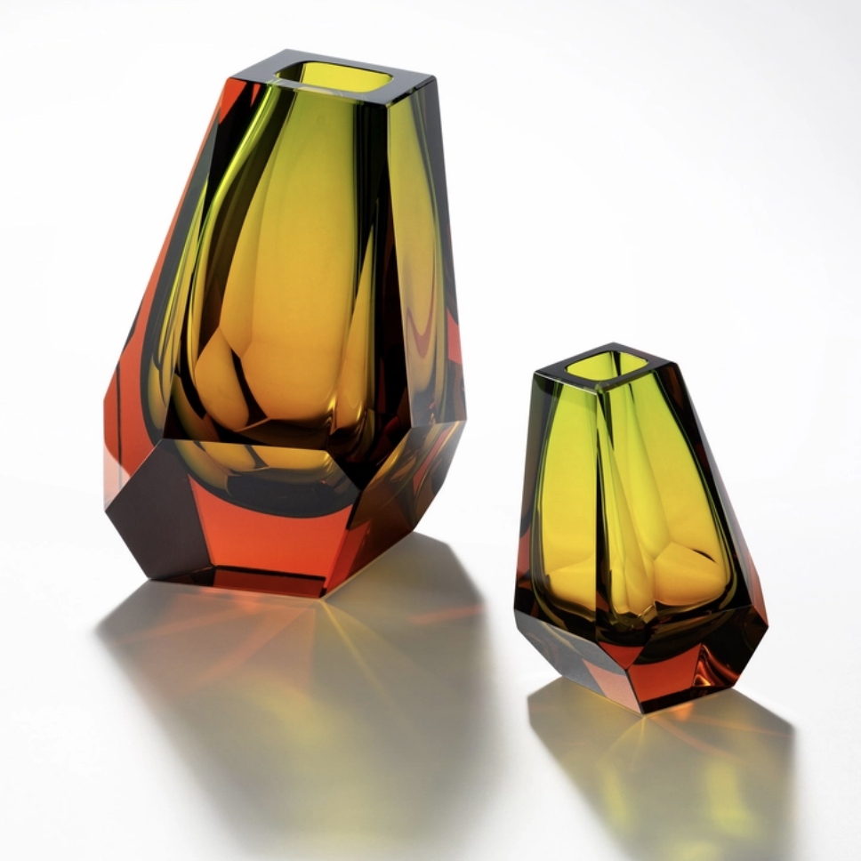 Moser Pear Vase, 13cm — view 2