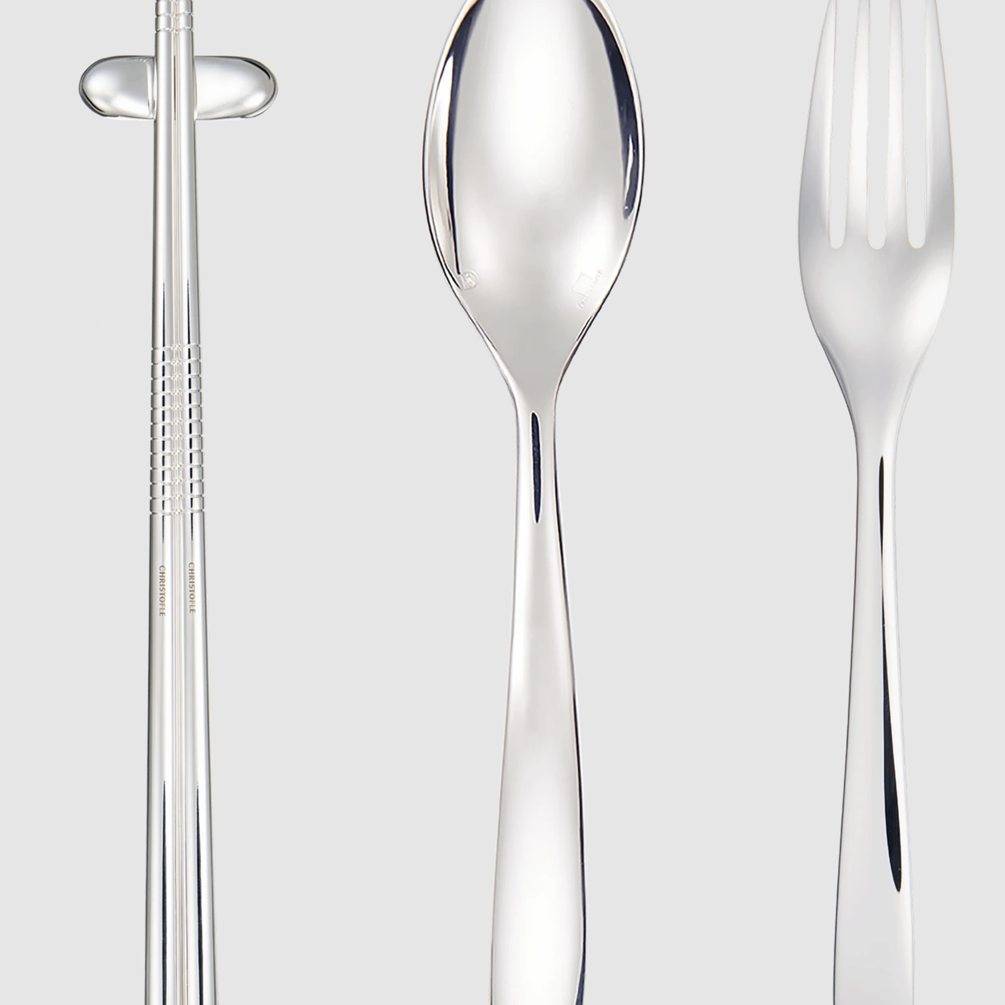 Christofle MOOD Asia 24-piece Flatware Set, Silver-Plated — view 3