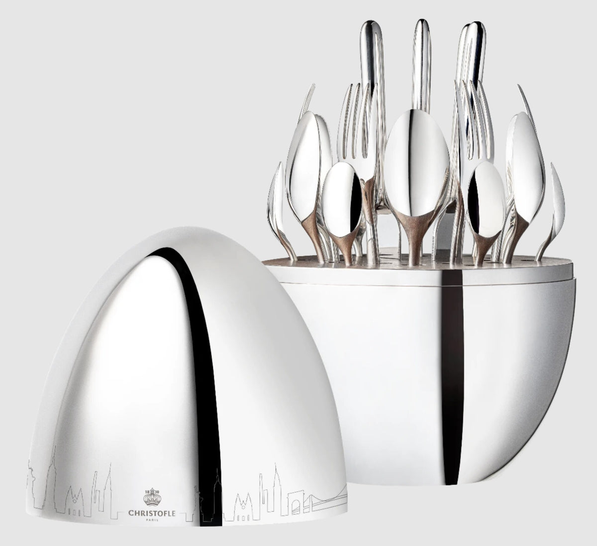 Christofle MOOD New York Skyline Flatware Set
