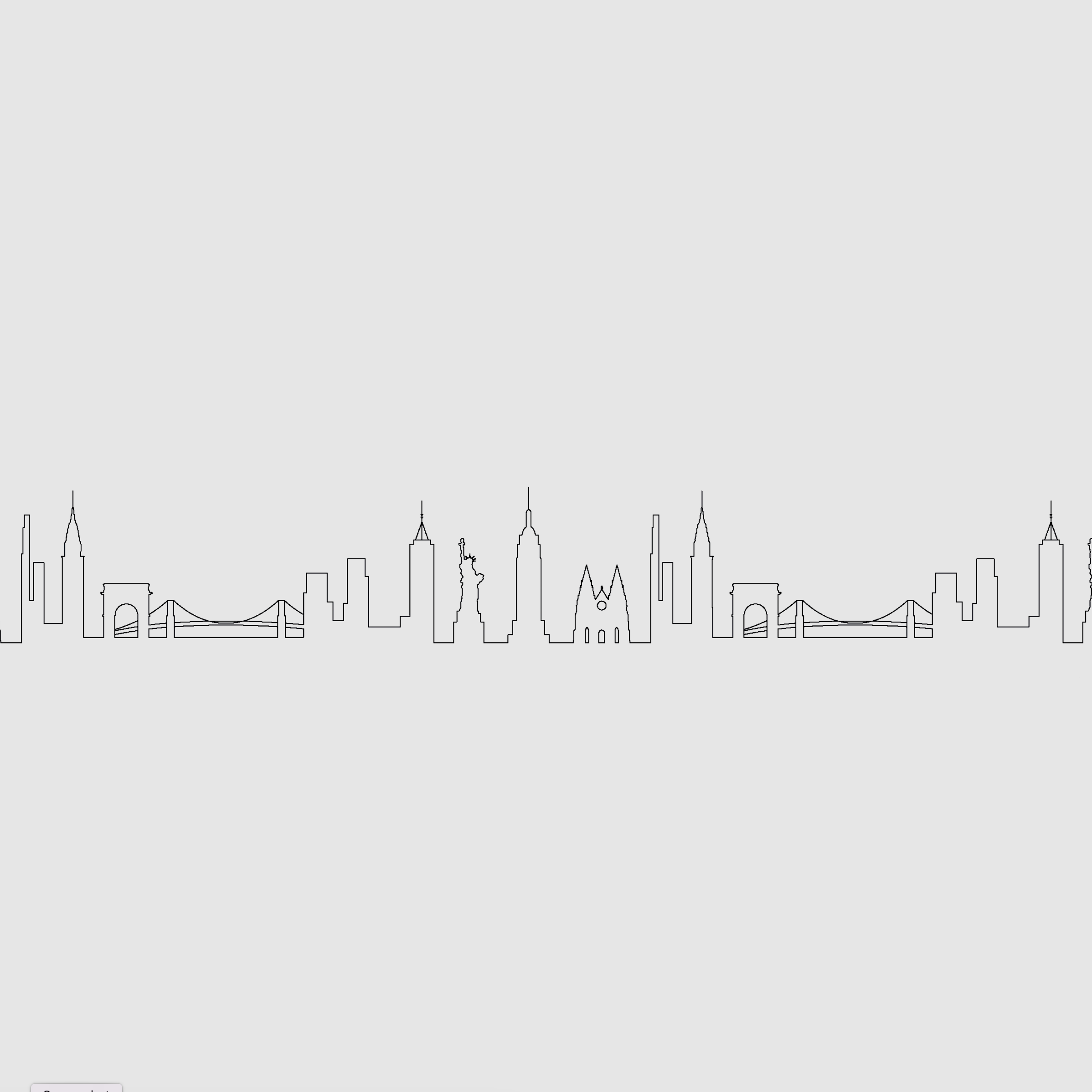 Christofle MOOD New York Skyline Flatware Set — view 3