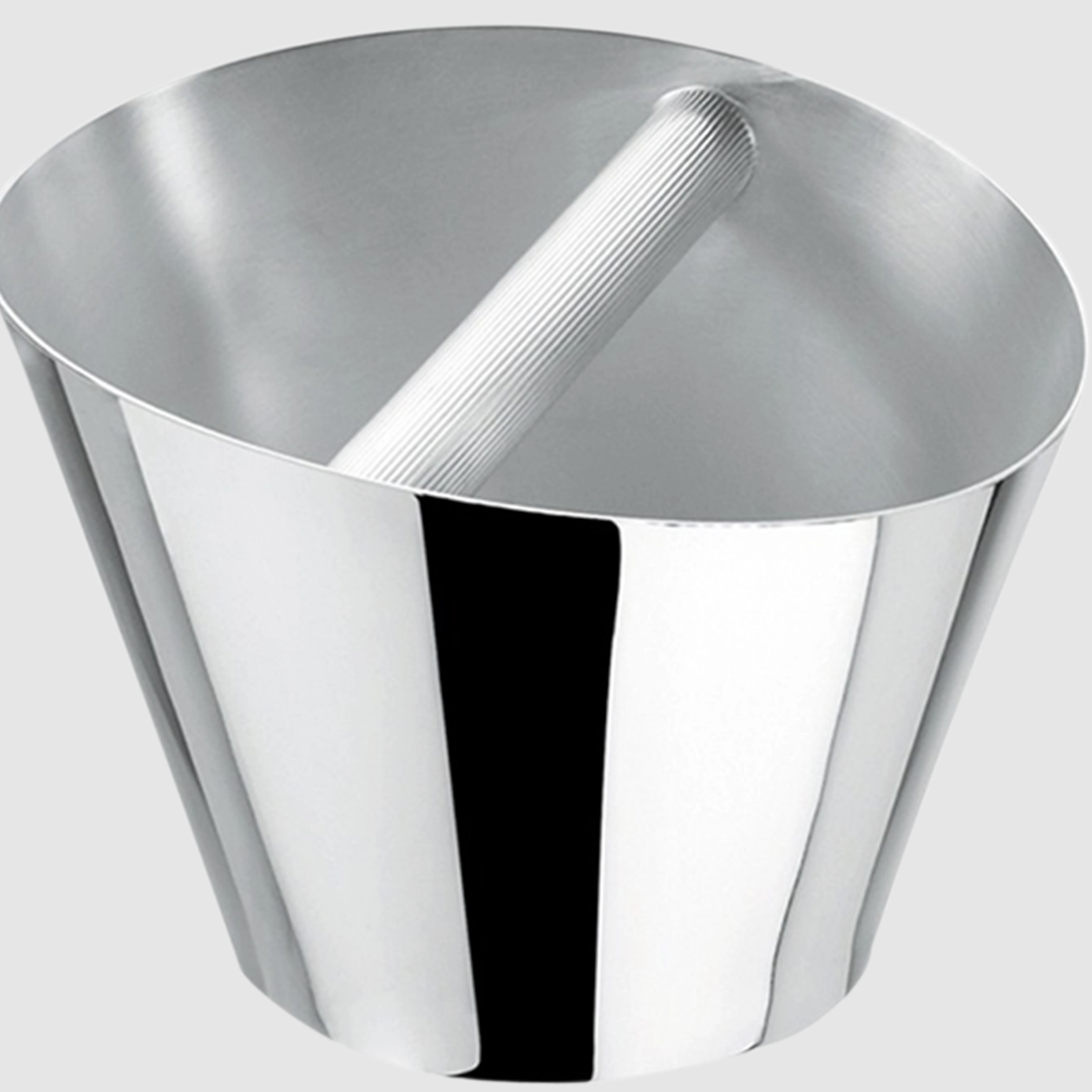 Christofle K+T Two-Bottle Champagne Cooler Bucket and Stand, Silver-Plated — view 2