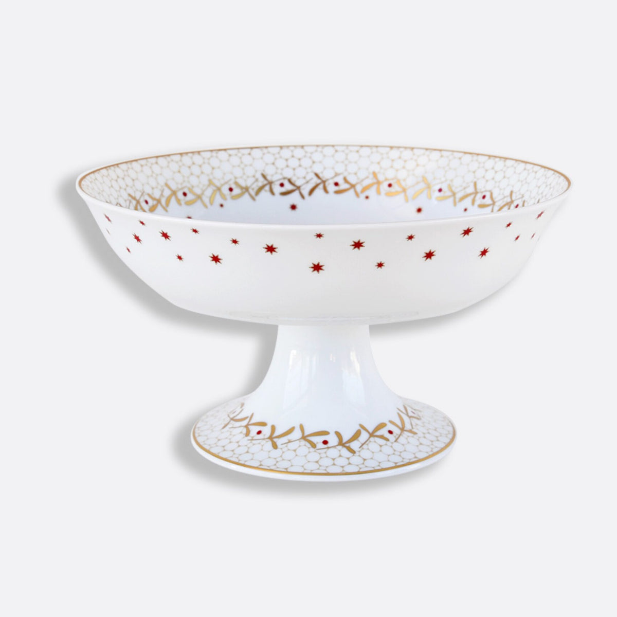 Bernardaud Noël Footed Large Coupe