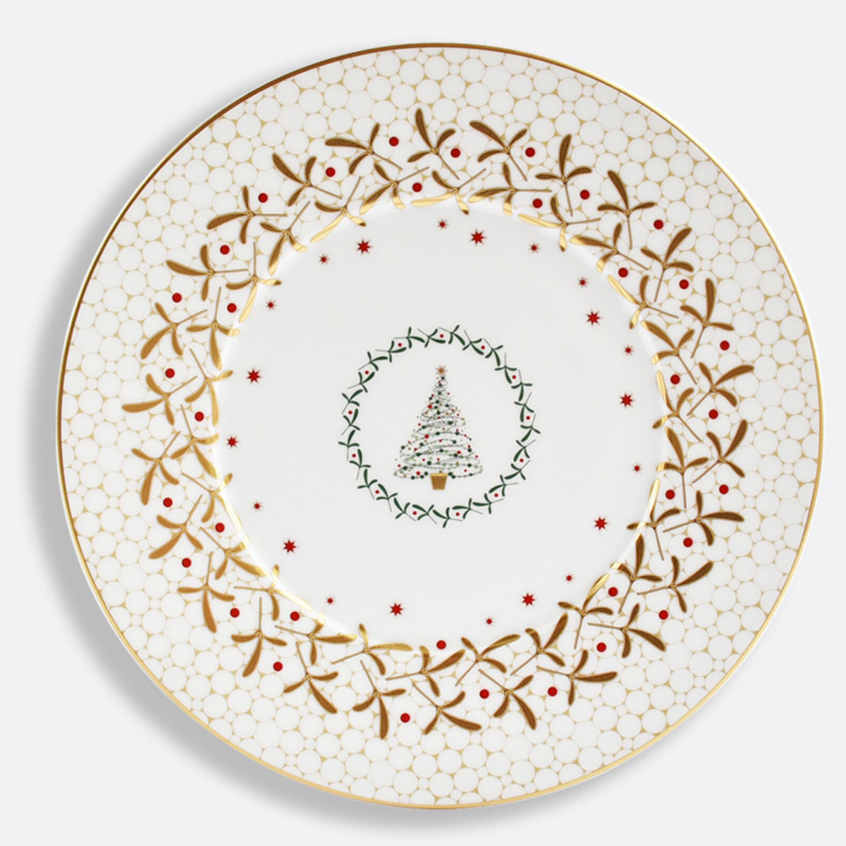 Bernardaud Noël Dessert/Salad Plate 8.5", set of 4