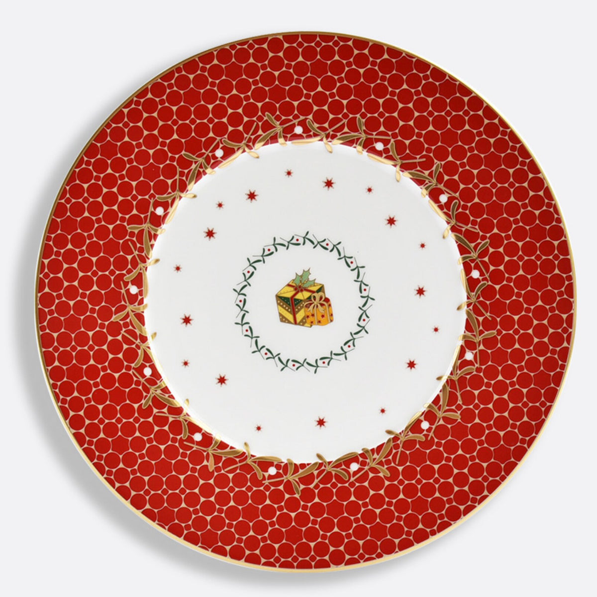 Bernardaud Noël Assorted Dessert/Salad Plates, set of 4 — view 4