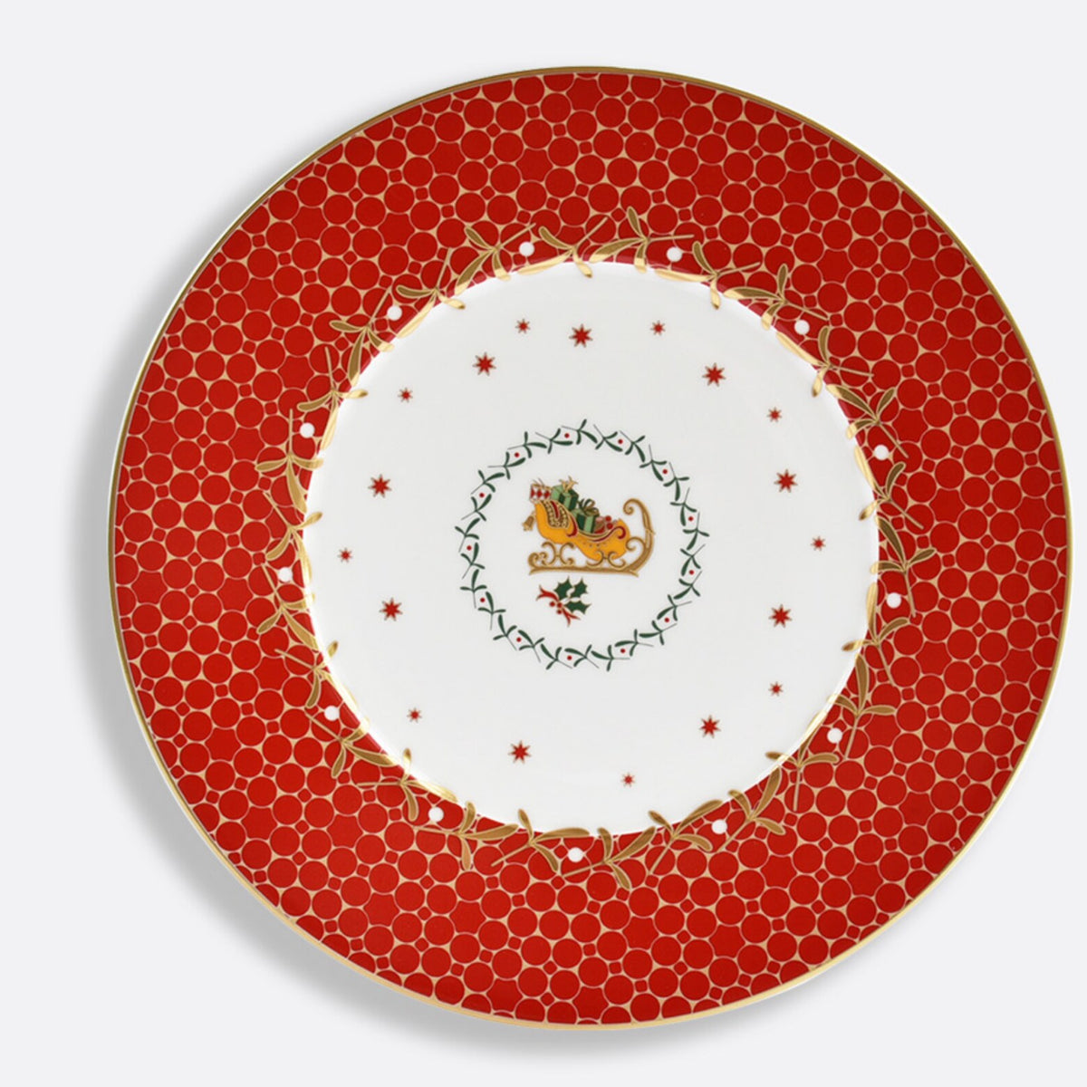 Bernardaud Noël Assorted Dessert/Salad Plates, set of 4 — view 3