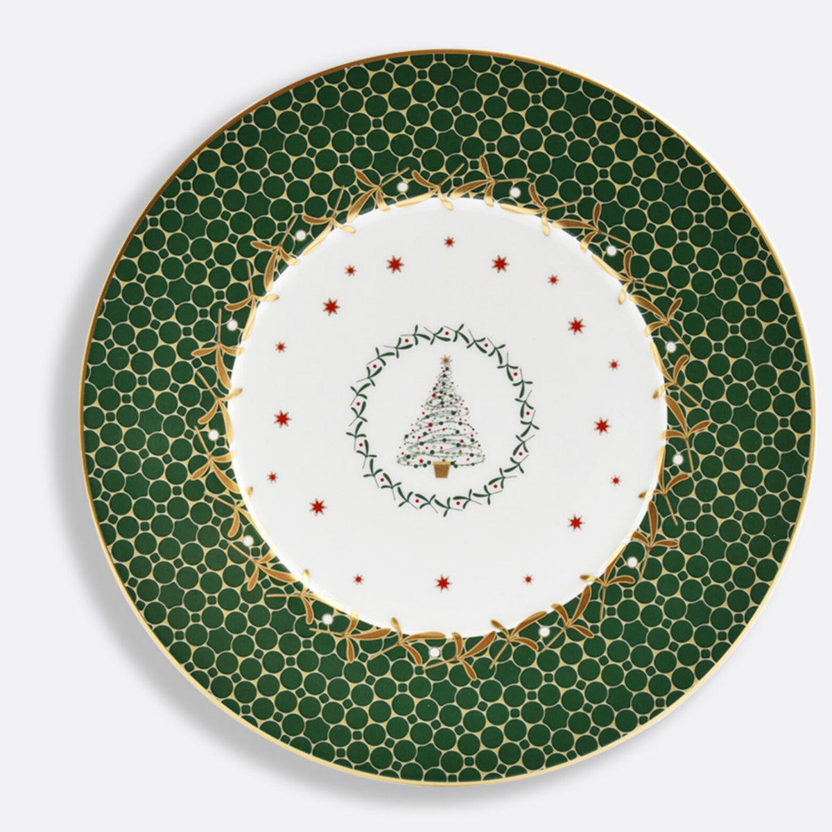 Bernardaud Noël Assorted Dessert/Salad Plates, set of 4 — view 2
