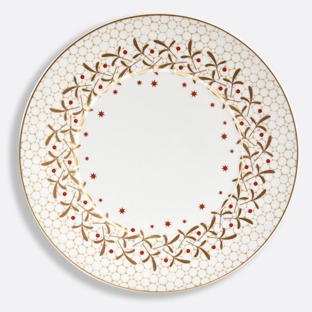 Bernardaud Noël Dinner plate 10.6", set of 4