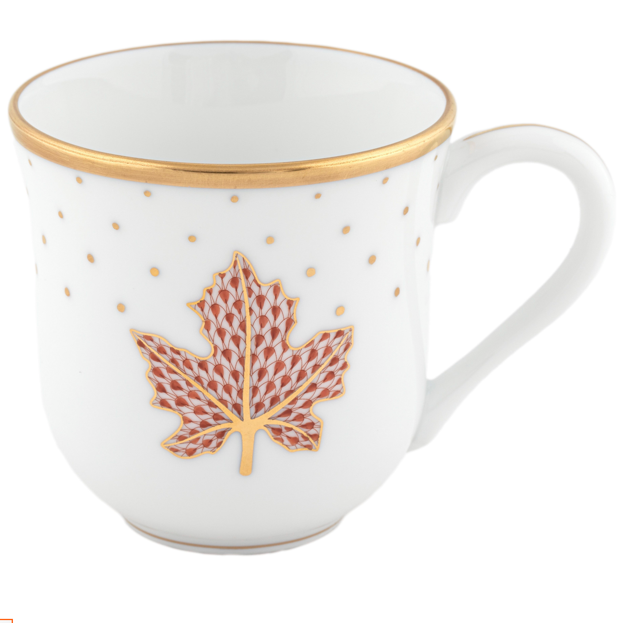 herend-mug-maple-leaf