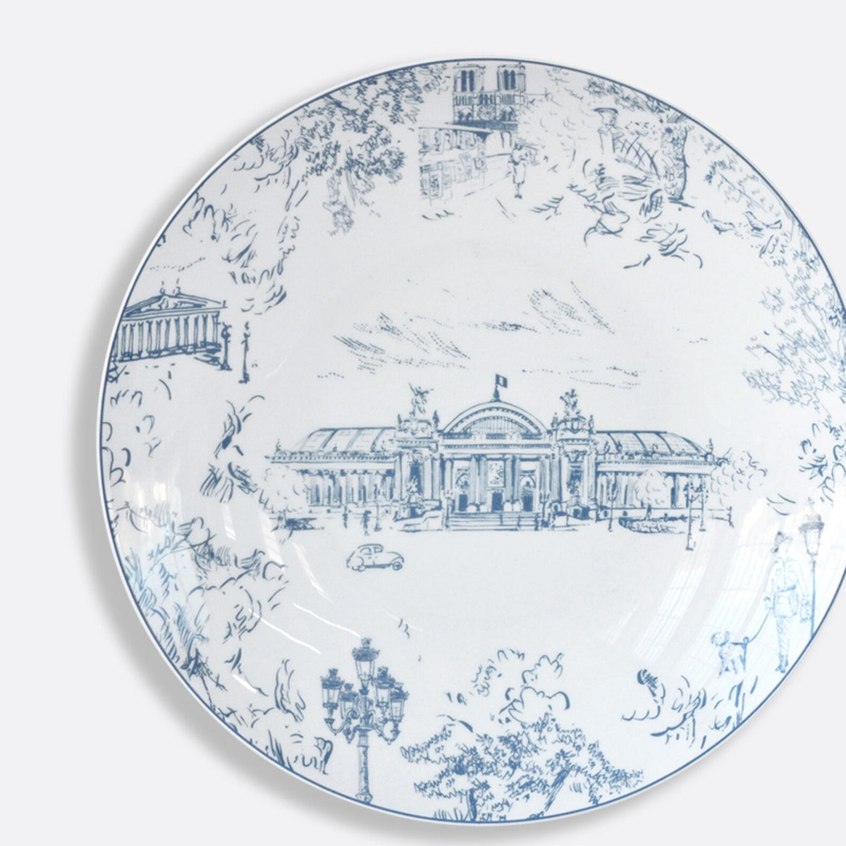 Bernardaud Tout Paris Deep Round Dish 11.5"