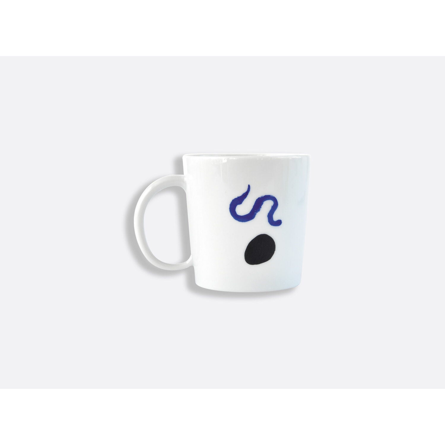 Bernardaud Mug 20 cl A toute épreuve, Limoges porcelain, À Toute Épreuve - Joan Miró collection, detail view