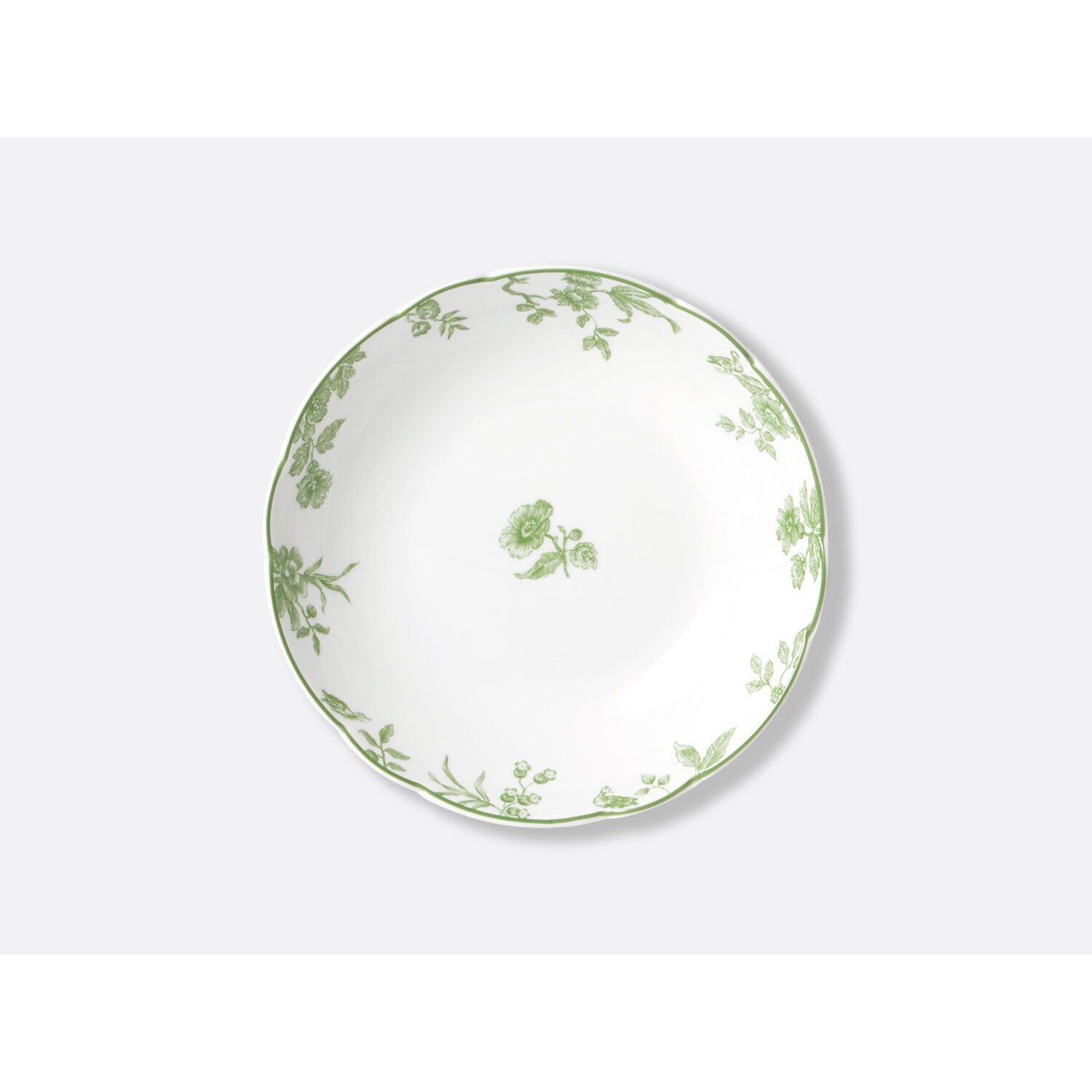 Bernardaud Coupe soup 7.5", Limoges porcelain, Albertine collection, on a white background