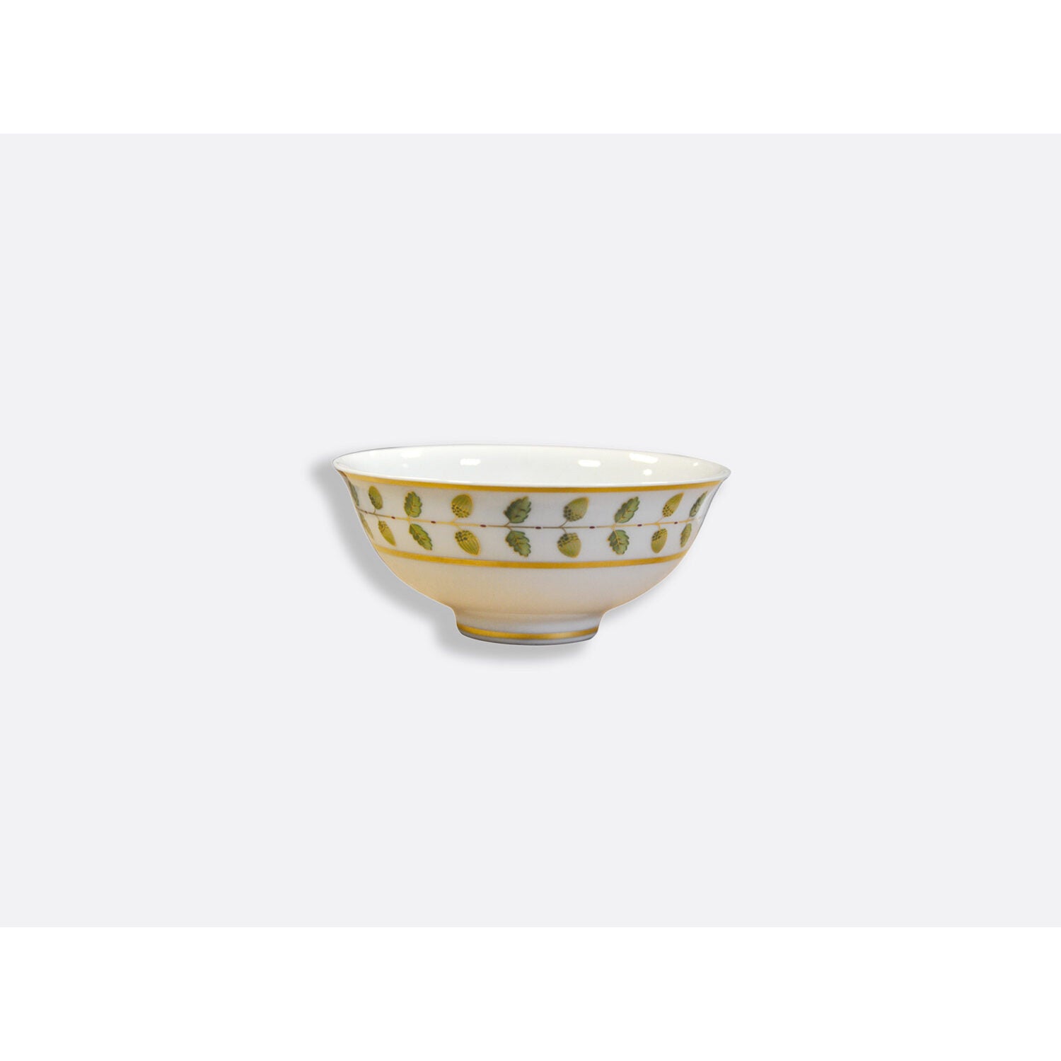Bernardaud Soup bowl 4.3", Limoges porcelain, Constance collection, on a white background
