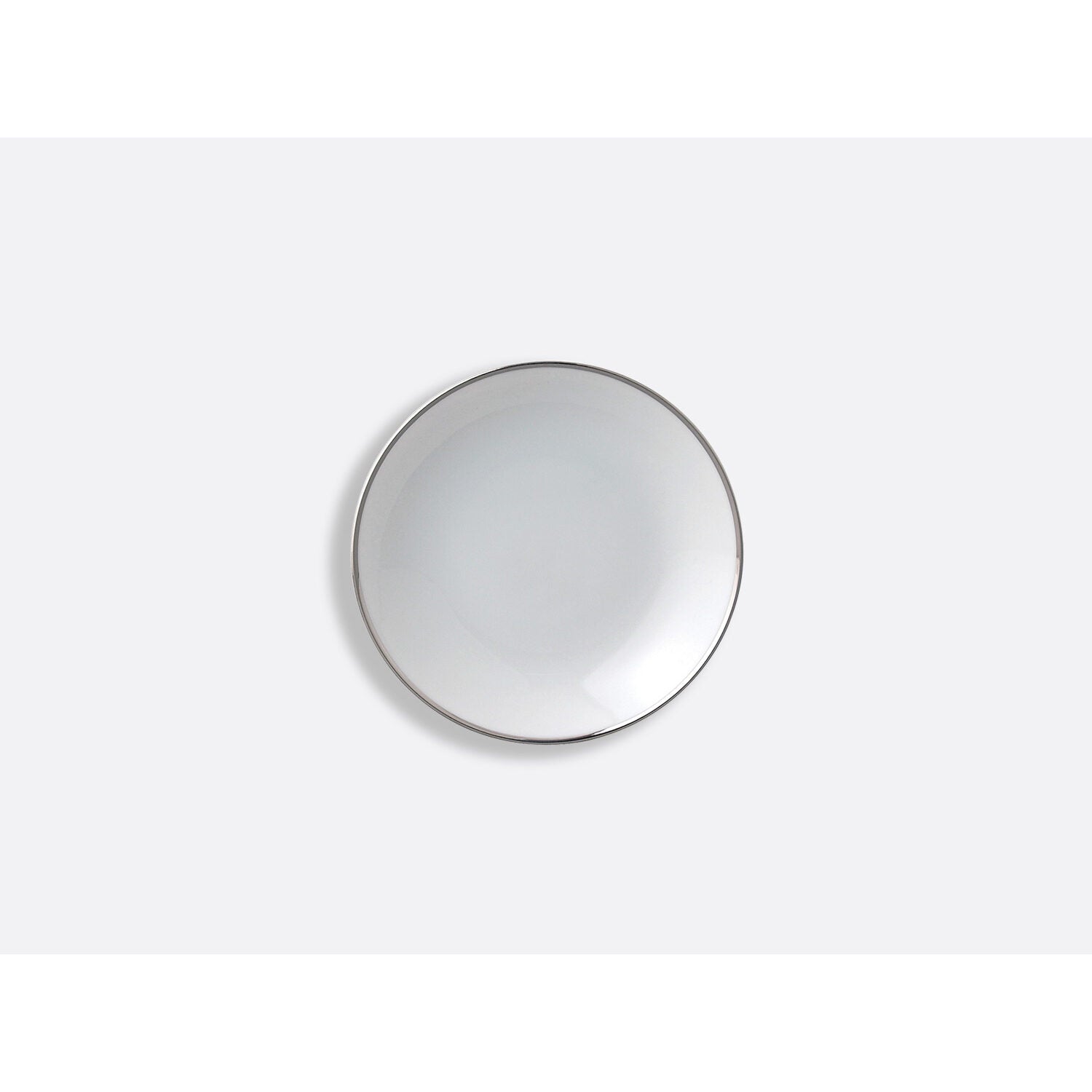 Bernardaud Fruit saucer 5.1", Limoges porcelain, Cristal collection, on a white background