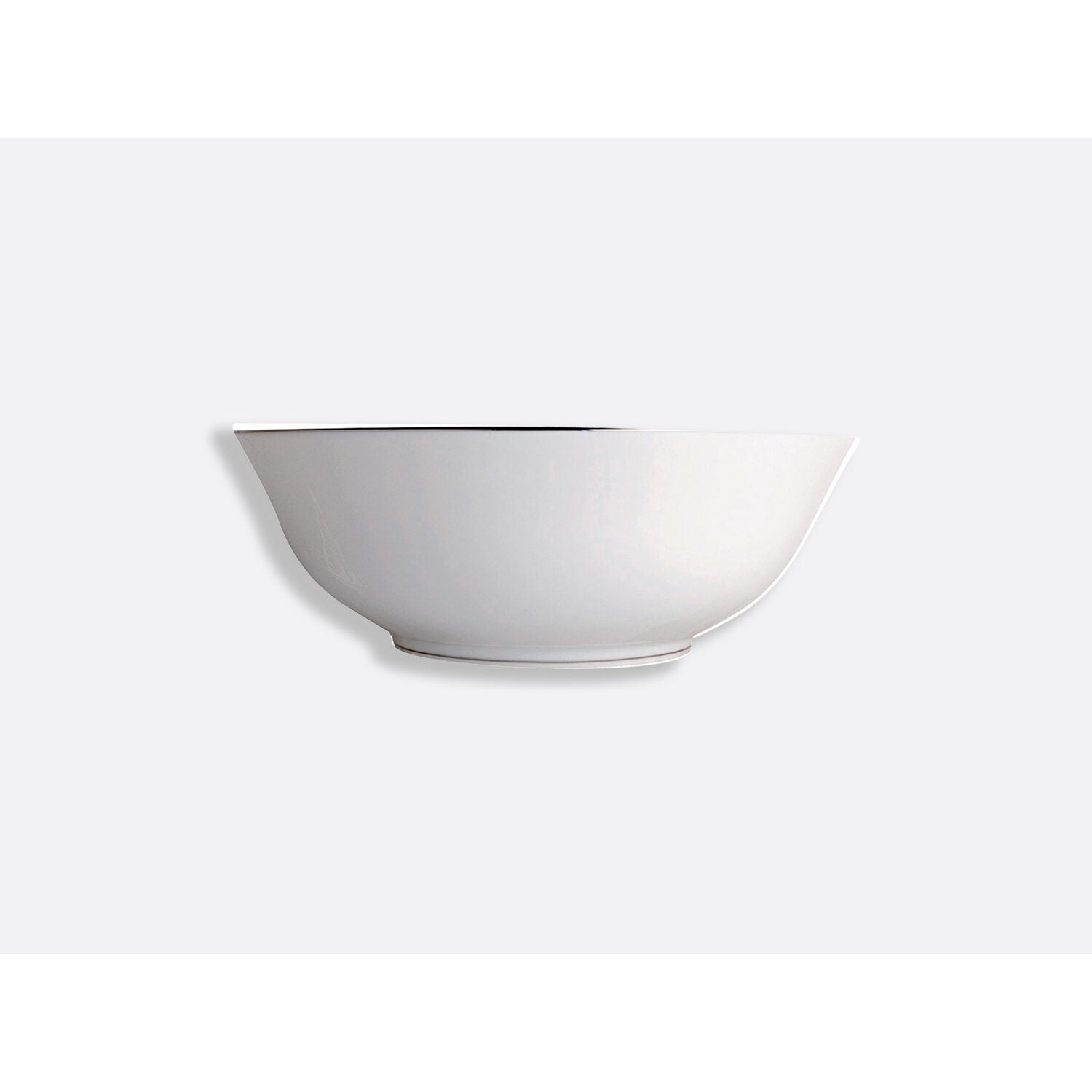 Bernardaud Salad bowl 57 oz 10", Limoges porcelain, Cristal collection, on a white background