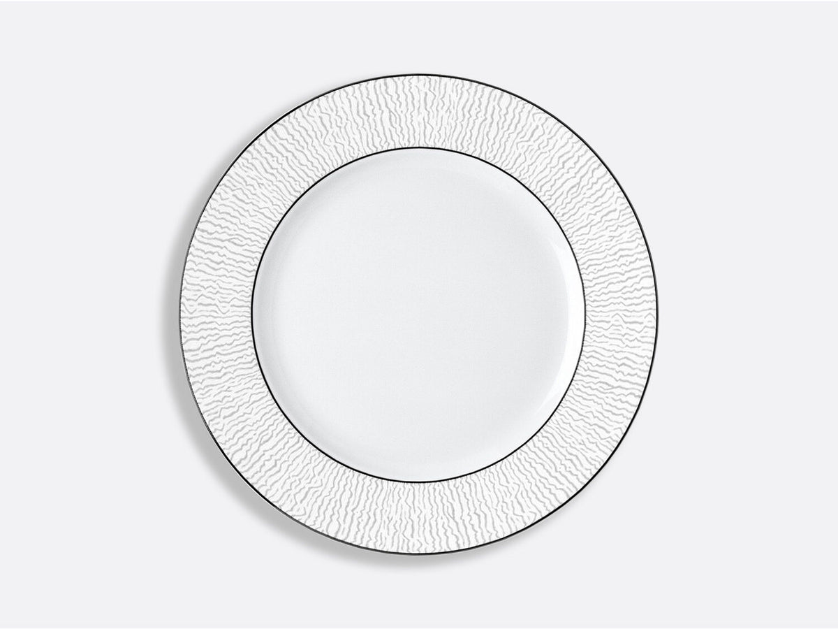 Bernardaud Dinner plate 10.5", Limoges porcelain, Dune collection, on a white background