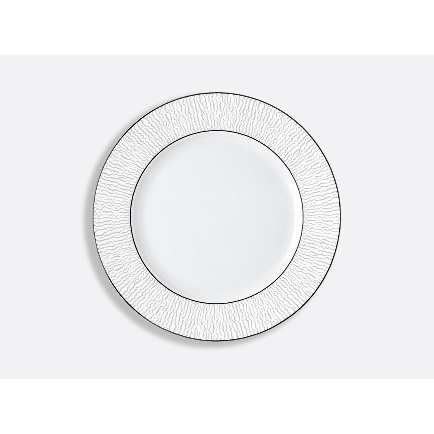 Bernardaud Dinner plate 10.5", Limoges porcelain, Dune collection, on a white background