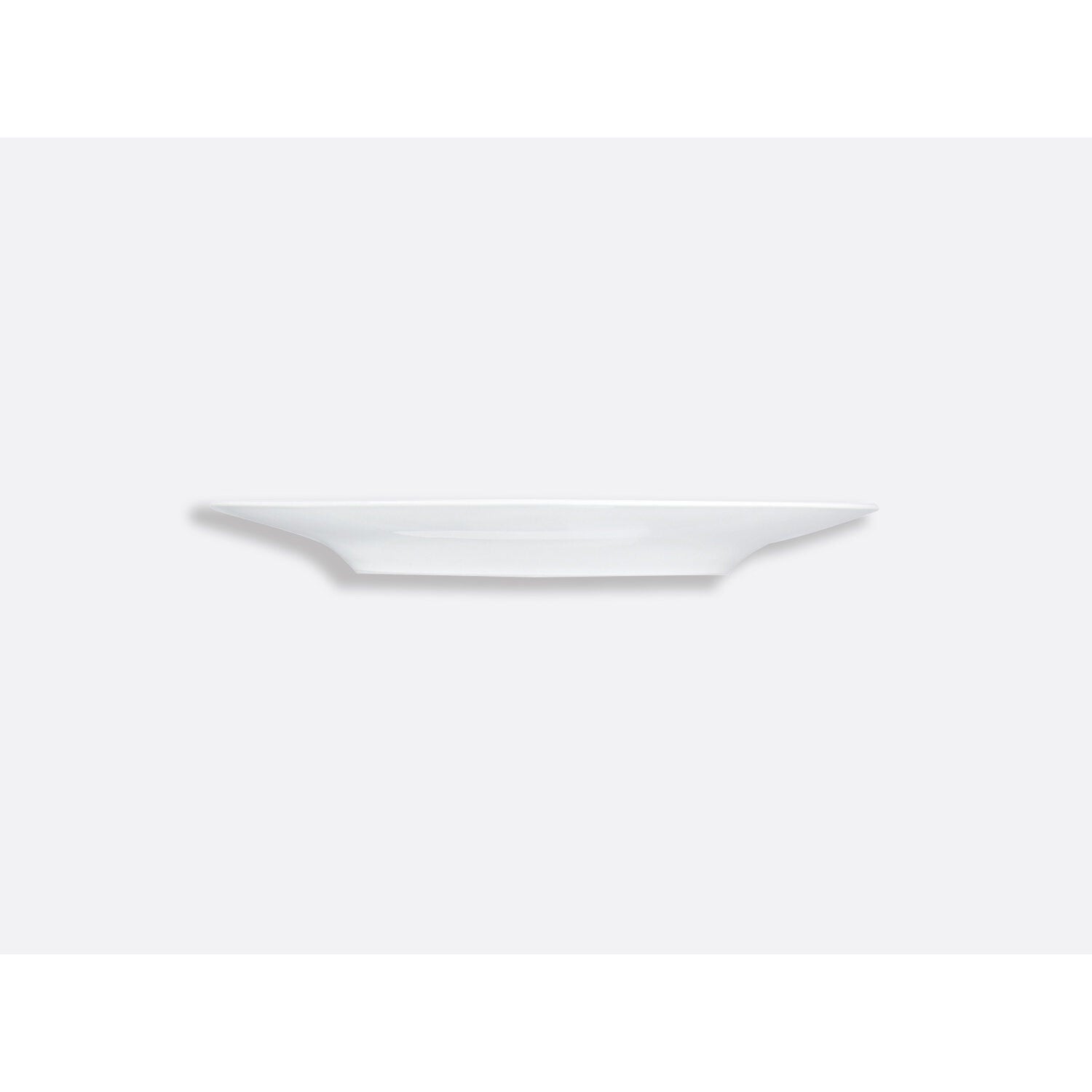 Bernardaud Plate 12.5", Limoges porcelain, Ecume collection, detail view