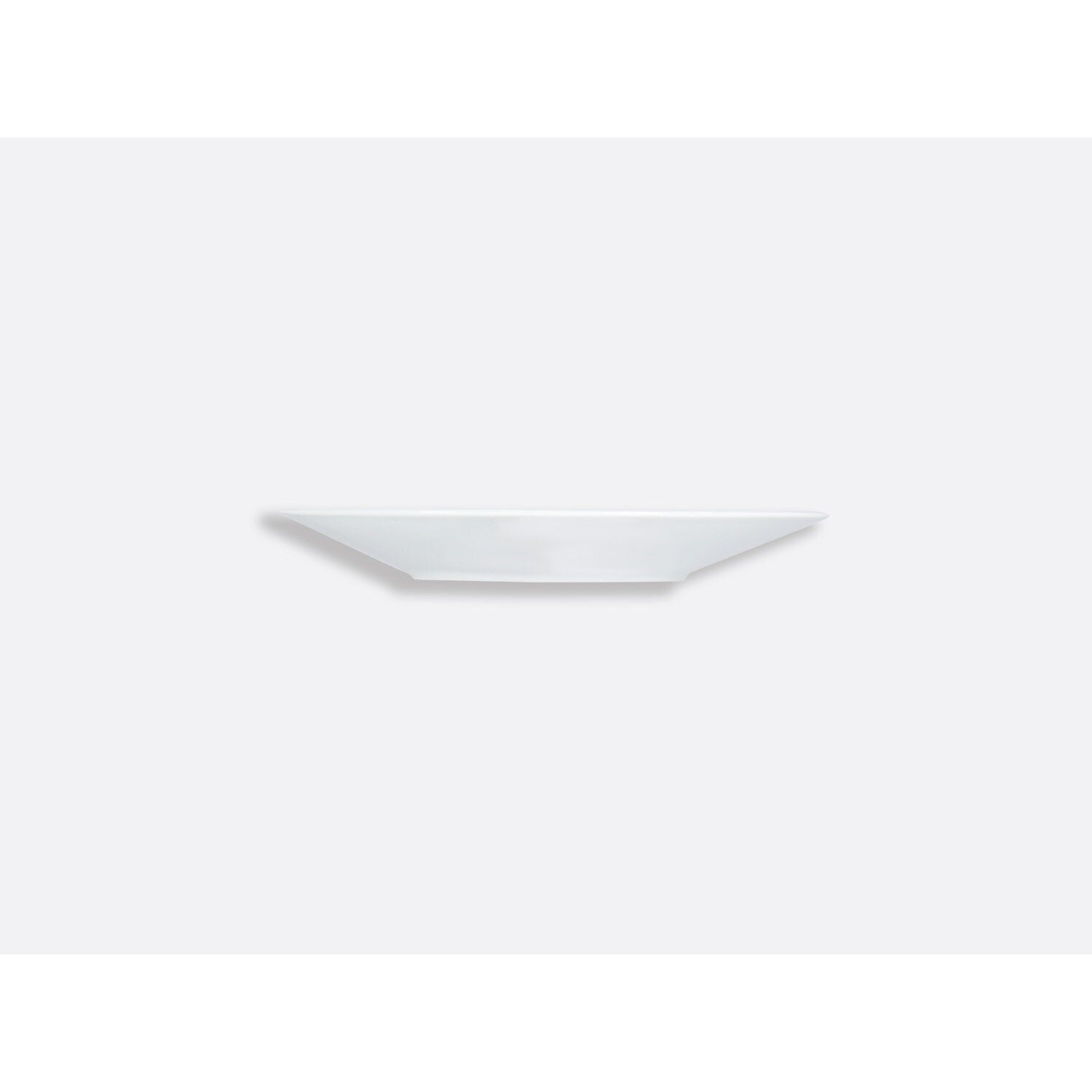 Bernardaud Plate 6.5", Limoges porcelain, Ecume collection, detail view