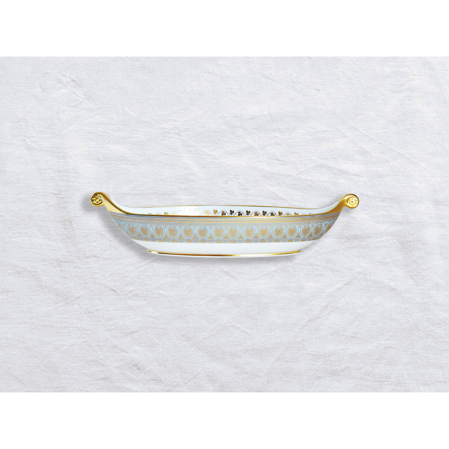 Bernardaud Coupe 10.5", Limoges porcelain, Elysee collection, on a white background