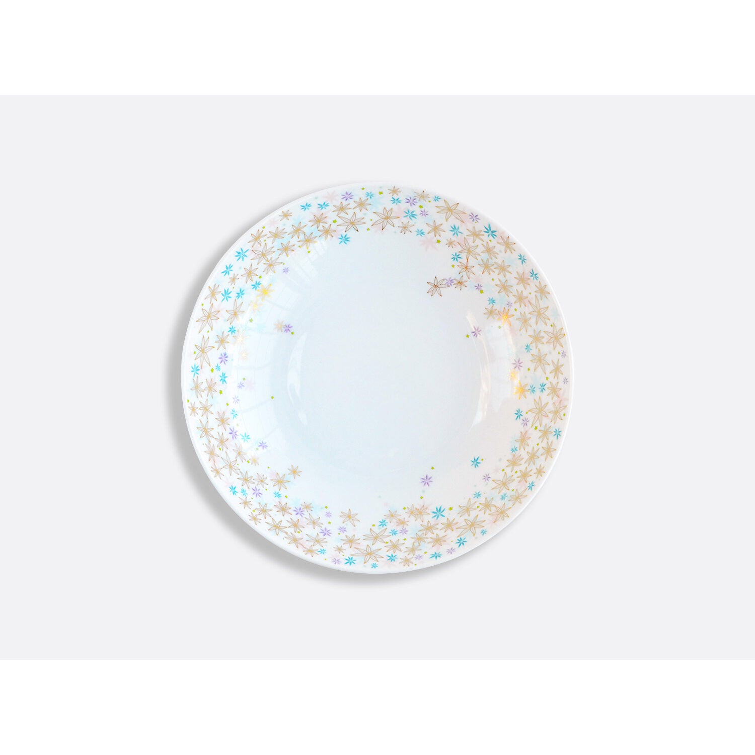 Bernardaud Coupe soup 7.5", Limoges porcelain, Féerie collection, on a white background