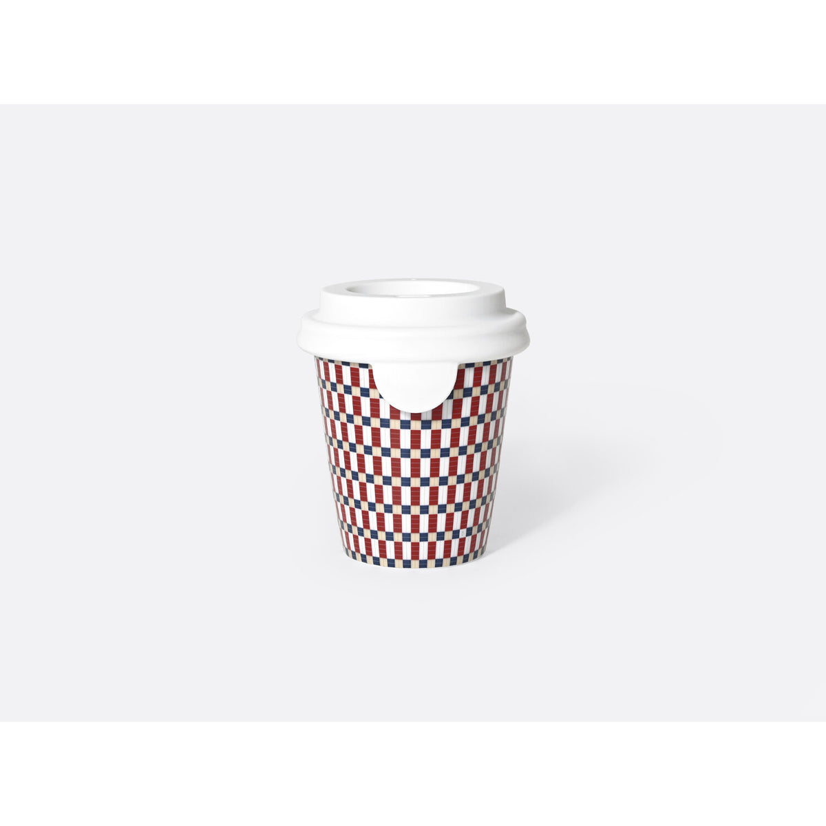 Bernardaud Germain Nomad Cup 6.8 oz Red and Blue