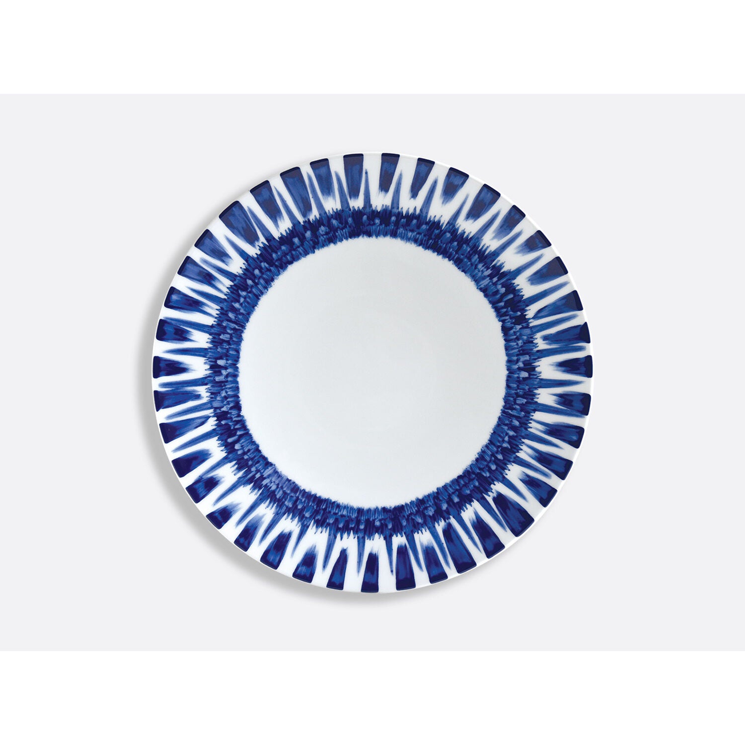 Bernardaud Dinner plate 10.6", Limoges porcelain, In Bloom collection, on a white background